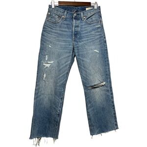 Women’s Levi’s Premium 501’ 90s Selvedge Straight Leg Jean / Size-W-26,L-30